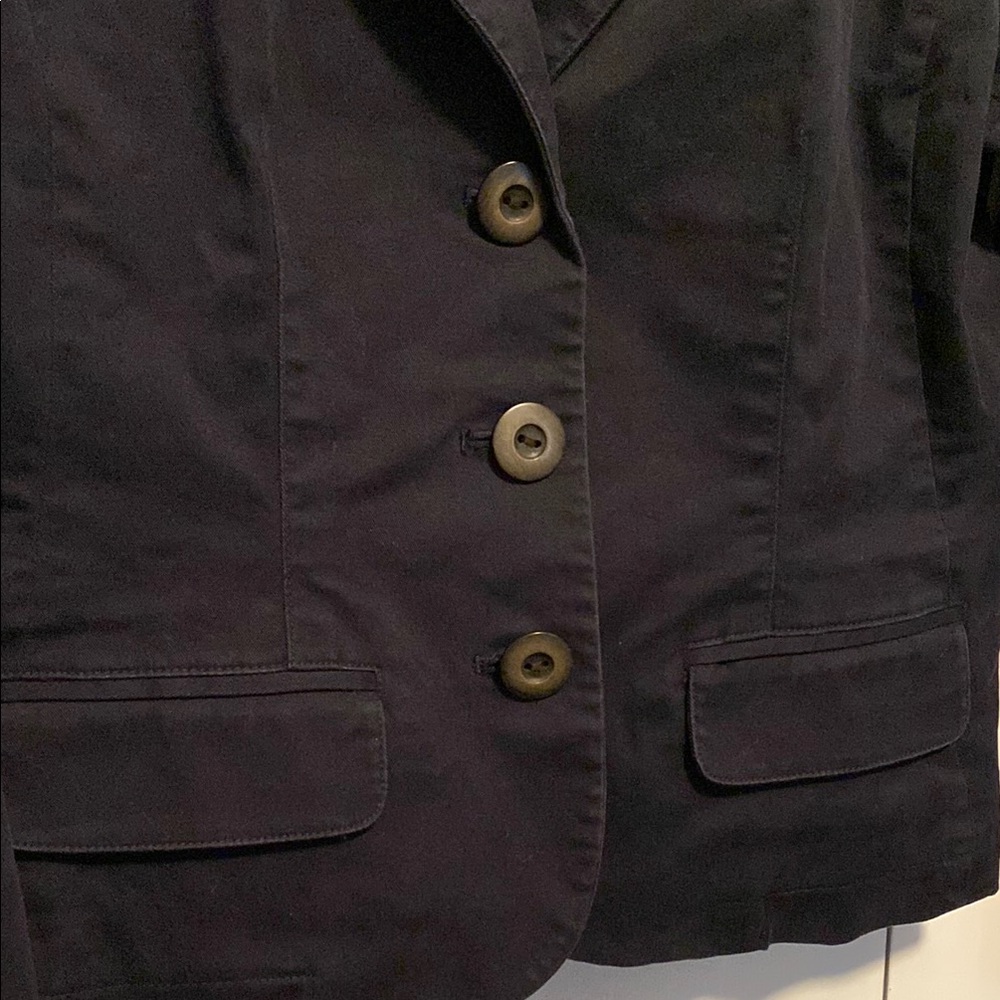 Talbots Petite Black Blazer - Picture 3 of 11